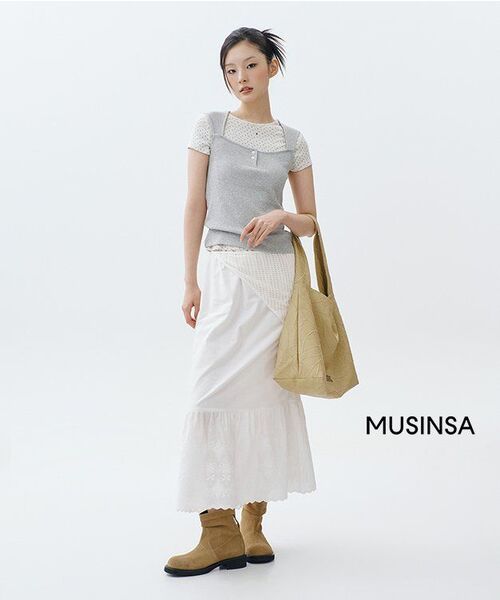 NICK&NICOLE（ニックアンドニコール）の「LEATHER WRINKLE TOTE BAG_BUTTER（トートバッグ・レディース・その他・FREE）」の9枚目の写真