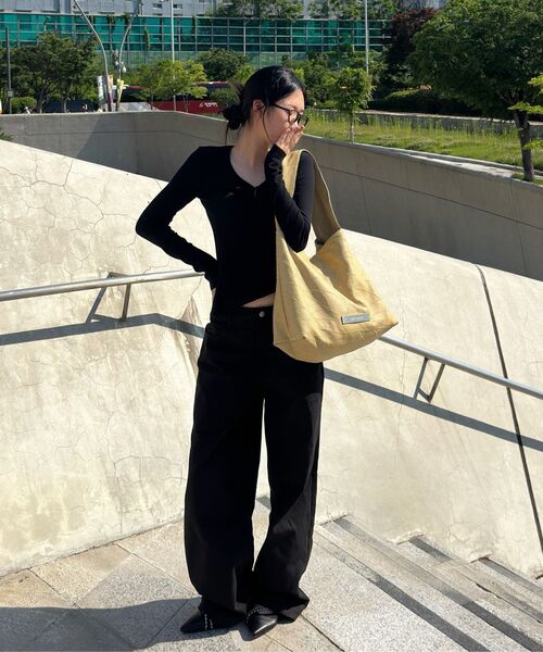 NICK&NICOLE（ニックアンドニコール）の「LEATHER WRINKLE TOTE BAG_BUTTER（トートバッグ・レディース・その他・FREE）」の13枚目の写真