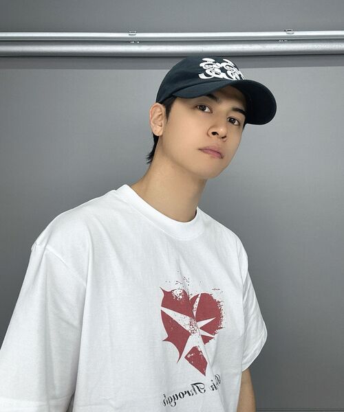 BER DE NOIR(ベールドノワール)の「ブレイクハートTシャツ(ホワイト)(Tシャツ/カットソー・メンズ・その他・MEDIUM/LARGE)」の3枚目の写真