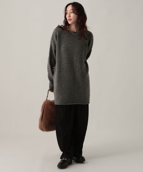 Elura（エルーラ）の「裾タックカーブパンツ/621811（その他パンツ・レディース・ホワイト/ブラック/ブラウン・FREE）」の15枚目の写真