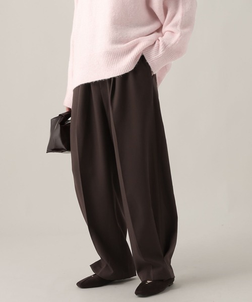 Elura（エルーラ）の「裾タックカーブパンツ/621811（その他パンツ・レディース・ホワイト/ブラック/ブラウン・FREE）」の20枚目の写真