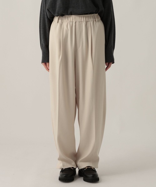 Elura（エルーラ）の「裾タックカーブパンツ/621811（その他パンツ・レディース・ホワイト/ブラック/ブラウン・FREE）」の21枚目の写真