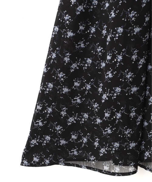 JILL by JILL STUART(ジルバイジルスチュアート)の「◇小花柄ボウタイワンピース(ワンピース・レディース・ブラック系その他/ホワイト系その他・FREE)」の12枚目の写真