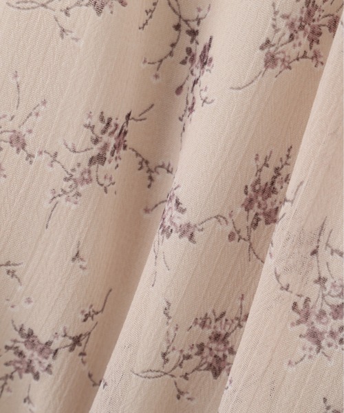 JILL by JILL STUART(ジルバイジルスチュアート)の「◇小花柄ボウタイワンピース(ワンピース・レディース・ブラック系その他/ホワイト系その他・FREE)」の5枚目の写真