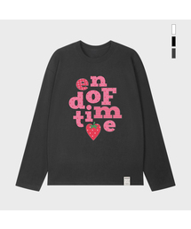 [ユニセックス]ベリー END OF TIME ロングスリーブTシャツ_3カラー