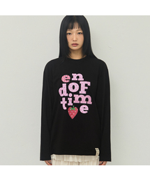 [ユニセックス]ベリー END OF TIME ロングスリーブTシャツ_3カラー