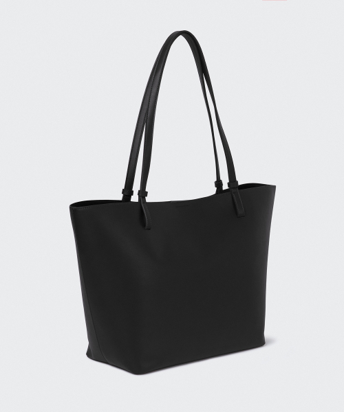 MUSINSA STANDARD WOMAN（ムシンサスタンダードウーマン）の「ウィメンズトラペーズショッパーバッグ[ブラック]（ショルダーバッグ・レディース・その他・FREE）」の2枚目の写真