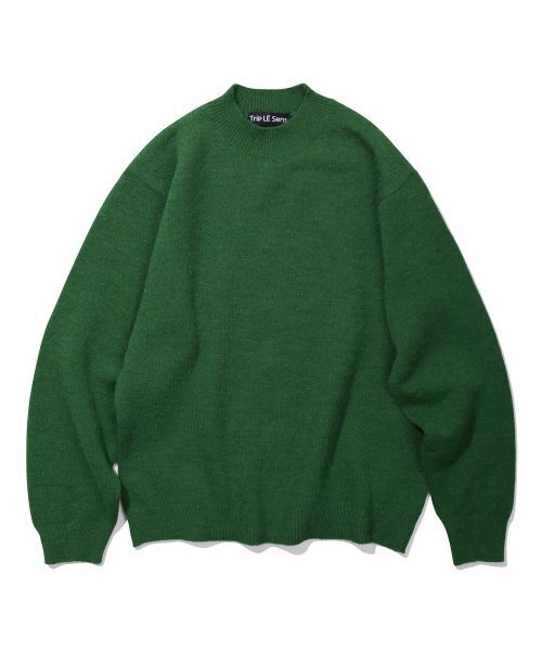 TRIP LE SENS(トリップ ル センス)の「ユニセックスポンドモックネックニット_BLACK(ニット/セーター・レディース・その他・SMALL/MEDIUM/LARGE)」の3枚目の写真