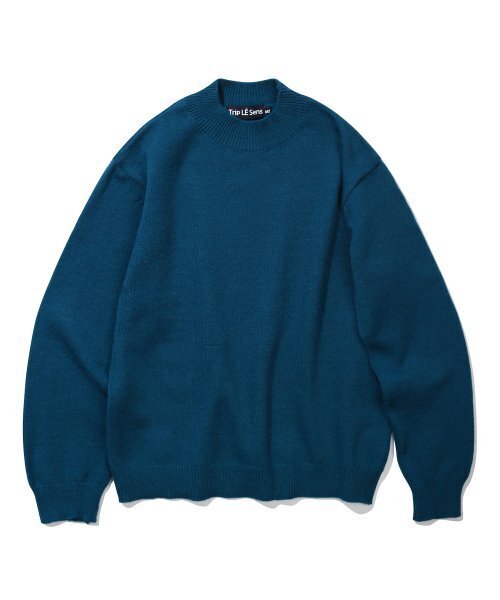 TRIP LE SENS(トリップ ル センス)の「ユニセックスポンドモックネックニット_BLACK(ニット/セーター・レディース・その他・SMALL/MEDIUM/LARGE)」の5枚目の写真