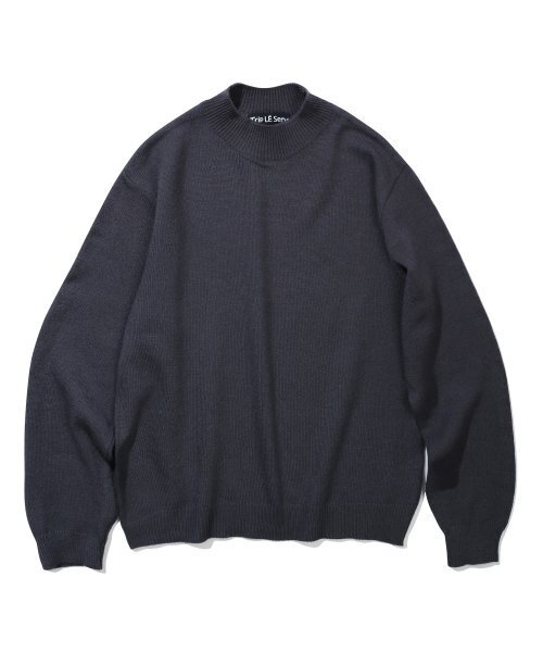 TRIP LE SENS(トリップ ル センス)の「ユニセックスポンドモックネックニット_BLACK(ニット/セーター・レディース・その他・SMALL/MEDIUM/LARGE)」の8枚目の写真
