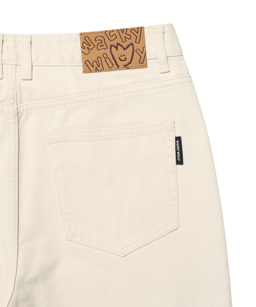 Wacky WiLLy(ワッキーウィリー)の「ベーシックデニムパンツエクリュ(デニムパンツ・レディース・その他・SMALL/MEDIUM/LARGE/X-LARGE)」の6枚目の写真