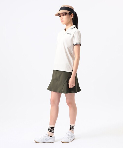 BEAMS GOLF(ビームスゴルフ)の「ORANGE LABEL / インナー付き フレアスカート(UVカット)(スカート・レディース・ブラック/オリーブ・SMALL/MEDIUM/LARGE)」の15枚目の写真