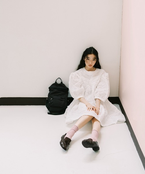 ROCKFISH WEATHERWEAR(ロックフィッシュウェザーウェア)の「NYLON BACKPACK(バックパック/リュック・レディース・ブラック/ピンクベージュ/チャコール/キャメル・FREE)」の7枚目の写真