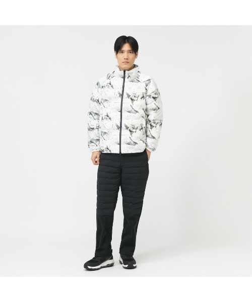 PING（ピン）の「ピン  2WAY中綿ブルゾン（ブルゾン・メンズ・ブラック/ホワイト・M/L/LL/3L）」の4枚目の写真