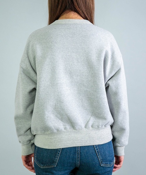 OMNIGOD（オムニゴッド）の「[OMNIGOD womens / オムニゴッド] シンカー小寸裏毛 クルーネックトレーナー（スウェット・レディース・グレー・0）」の5枚目の写真
