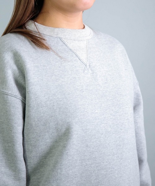 OMNIGOD（オムニゴッド）の「[OMNIGOD womens / オムニゴッド] シンカー小寸裏毛 クルーネックトレーナー（スウェット・レディース・グレー・0）」の6枚目の写真