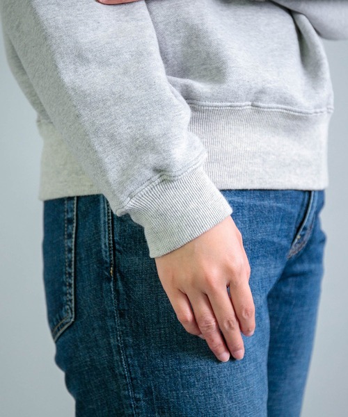 OMNIGOD（オムニゴッド）の「[OMNIGOD womens / オムニゴッド] シンカー小寸裏毛 クルーネックトレーナー（スウェット・レディース・グレー・0）」の7枚目の写真