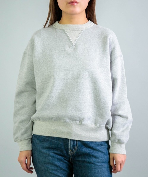 OMNIGOD（オムニゴッド）の「[OMNIGOD womens / オムニゴッド] シンカー小寸裏毛 クルーネックトレーナー（スウェット・レディース・グレー・0）」の16枚目の写真