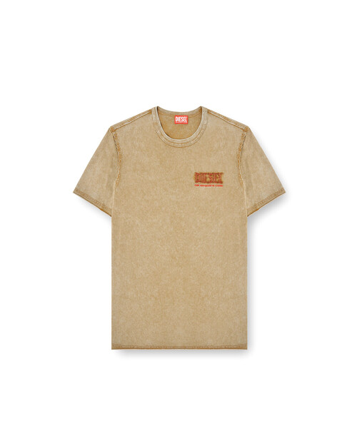 DIESEL（ディーゼル）の「メンズ Tシャツ T-RAWJUST-V1（Tシャツ/カットソー・メンズ・グレー系その他/ベージュ・LARGE/XXX-LARGE/SMALL/X-SMALL/X-LARGE/XX-LARGE/MEDIUM）」の5枚目の写真