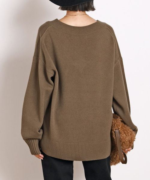 MULE Vネックプルオーバー（ニット/セーター）｜AP STUDIO（エーピー