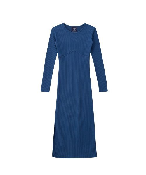 SALON DE YOHN(サロンドヨーン)の「Line Point Basic Jersey Dress_ Blue(ワンピース・レディース・その他・MEDIUM/SMALL)」の4枚目の写真