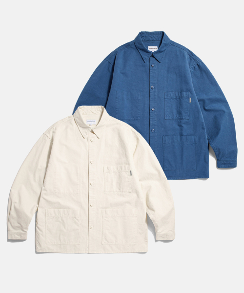 ESPIONAGE（エスピオナジ）の「4 Pocket Work Shirt Light Beige（シャツ/ブラウス・メンズ・その他・MEDIUM/LARGE/X-LARGE）」の3枚目の写真