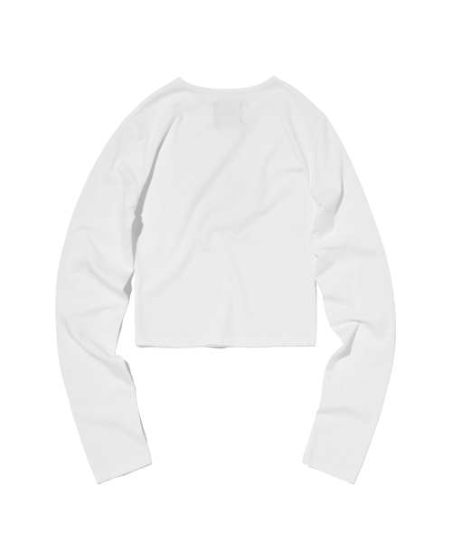 suade（スエード）の「LEOPARD STAR LONG SLEEVE [WHITE]（Tシャツ/カットソー・レディース・その他・FREE）」の2枚目の写真