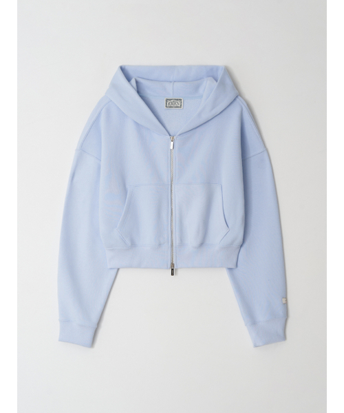 RMRN（アルエームアルエヌ）の「R BASIC CROP HOOD ZIP-UP（パーカー・レディース・ホワイト/スカイブルー/パープル/ピンク・FREE）」の6枚目の写真