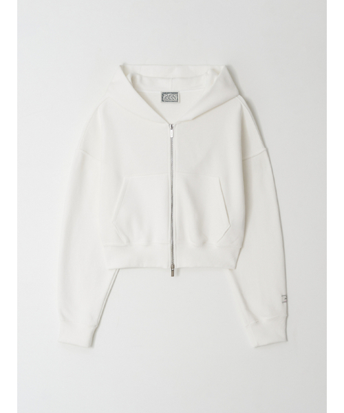 RMRN（アルエームアルエヌ）の「R BASIC CROP HOOD ZIP-UP（パーカー・レディース・ホワイト/スカイブルー/パープル/ピンク・FREE）」の7枚目の写真