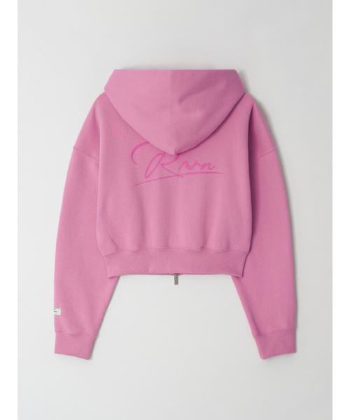 RMRN（アルエームアルエヌ）の「R BASIC CROP HOOD ZIP-UP（パーカー・レディース・ホワイト/スカイブルー/パープル/ピンク・FREE）」の8枚目の写真