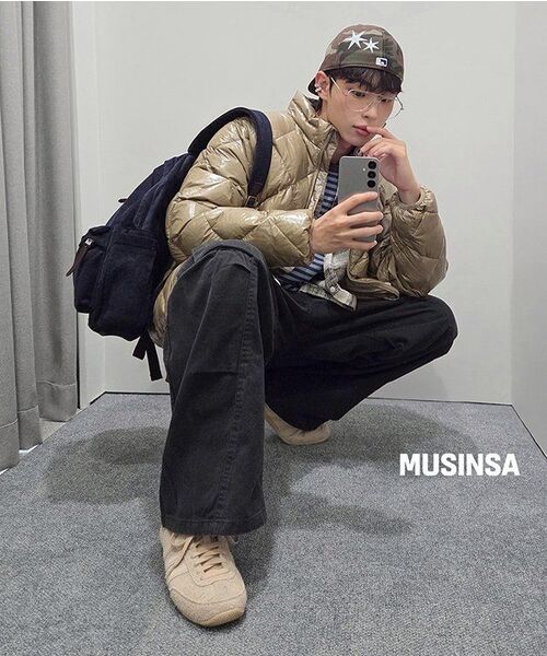 ERTR(イーアールティーアール)の「Rhombus Light Down Jacket Khaki(ダウンジャケット/コート・レディース・その他・SMALL/LARGE)」の4枚目の写真