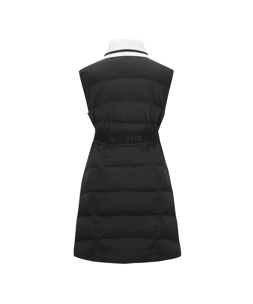 ANEW GOLF（アニューゴルフ）の「W HIGH NECK LONG DOWN VT_BK（ベスト・レディース・その他・LARGE/MEDIUM/SMALL/X-SMALL）」の2枚目の写真