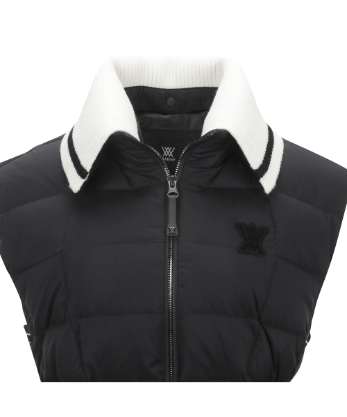 ANEW GOLF（アニューゴルフ）の「W HIGH NECK LONG DOWN VT_BK（ベスト・レディース・その他・LARGE/MEDIUM/SMALL/X-SMALL）」の5枚目の写真