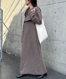 CIAOPANIC TYPY | 【すっきり見え／ビスチェ付き】あったかフリースワンピース(ワンピース)