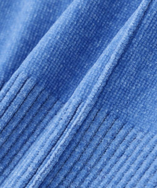 DROIT BELLO（ドロイトベロ）の「CHIGNON(シニヨン) モールヤーンショートプルオーバー（ニット/セーター・レディース・ブルー/グレー・F）」の16枚目の写真