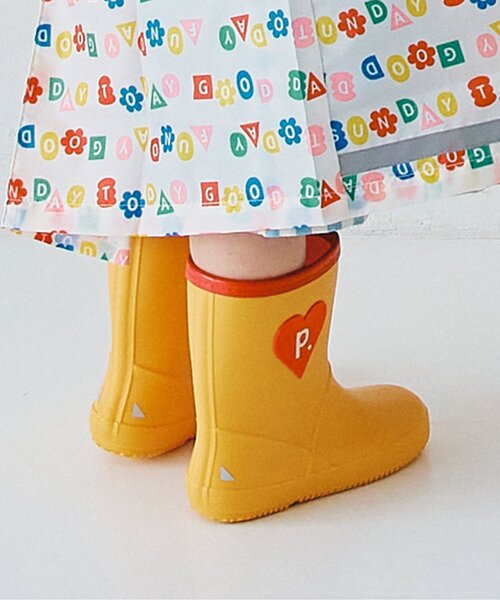 p.premier(ピードットプルミエ)の「雨の日がたのしいモチーフデザインレインブーツ(レインシューズ・キッズ・ピンク/レッド/ネイビー/イエロー・14/15 /16/17/18/19/20)」の2枚目の写真