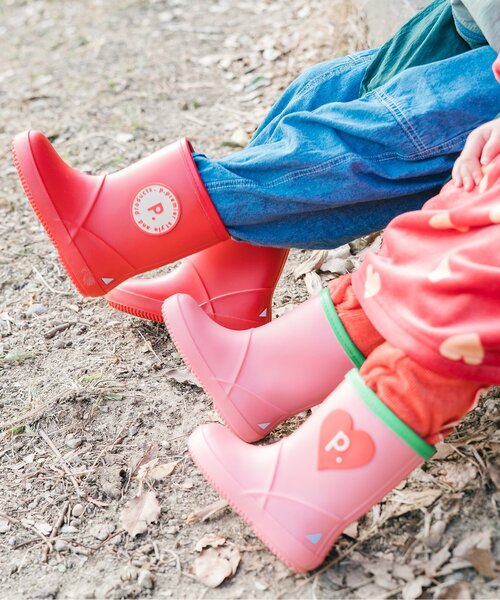 p.premier（ピードットプルミエ）の「雨の日がたのしいモチーフデザインレインブーツ（レインシューズ・キッズ・ピンク/レッド/ネイビー/イエロー・14/15 /16/17/18/19/20）」の13枚目の写真