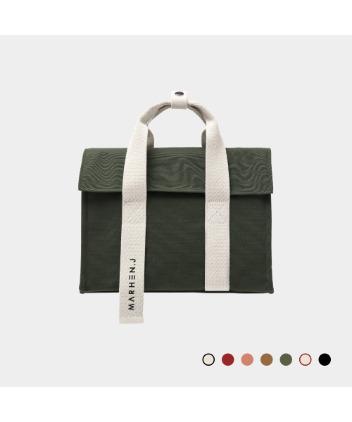 MARHEN.J（マルヘンジェイ）の「ROY MINI（トートバッグ・レディース・ブラック/レッド/ピンク/グリーン/アイボリー/サンドベージュ/その他・FREE）」の13枚目の写真