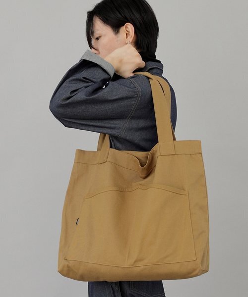 SAINTCREW(セントクルー)の「ハウスポケットビッグサイズエコバッグHP-111キャメル(エコバッグ/サブバッグ・レディース・その他・フリー)」の3枚目の写真