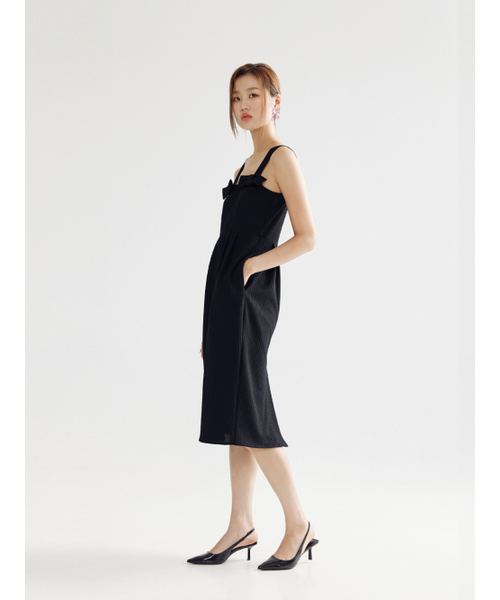 BOMNAL BOUTIQUE（ボムナルブティック）の「マーメイドミディドレス _ ブラック（ワンピース・レディース・その他・SMALL/MEDIUM）」の2枚目の写真
