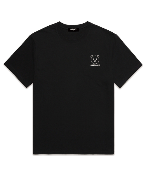 BARIGATE(バリゲート)の「ベアロゴ 半袖Tシャツ (BS021) ブラック(Tシャツ/カットソー・レディース・その他・SMALL/LARGE/X-LARGE/XX-LARGE/MEDIUM)」の1枚目の写真