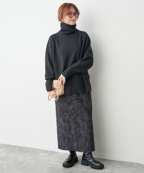 セール】フラワージャガードストレートスカート（スカート）｜Spick