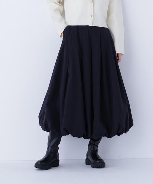 NATURAL BEAUTY BASIC(ナチュラルビューティーベーシック)の「◇タックバルーンスカート(スカート・レディース・ブラック/オフホワイト/ブルー・P/S/MEDIUM/SMALL)」の13枚目の写真