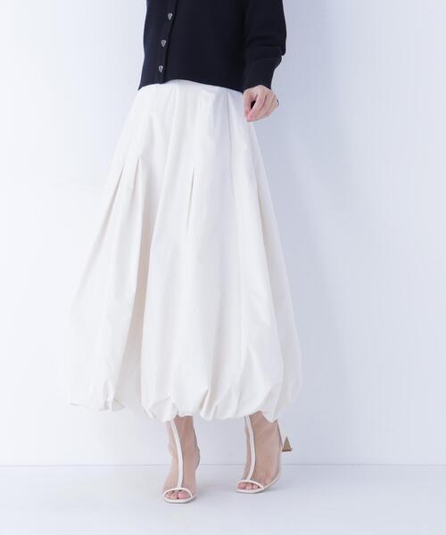 NATURAL BEAUTY BASIC(ナチュラルビューティーベーシック)の「◇タックバルーンスカート(スカート・レディース・ブラック/オフホワイト/ブルー・P/S/MEDIUM/SMALL)」の19枚目の写真