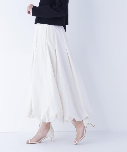 NATURAL BEAUTY BASIC(ナチュラルビューティーベーシック)の「◇タックバルーンスカート(スカート・レディース・ブラック/オフホワイト/ブルー・P/S/MEDIUM/SMALL)」の20枚目の写真