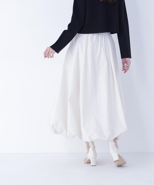 NATURAL BEAUTY BASIC(ナチュラルビューティーベーシック)の「◇タックバルーンスカート(スカート・レディース・ブラック/オフホワイト/ブルー・P/S/MEDIUM/SMALL)」の21枚目の写真