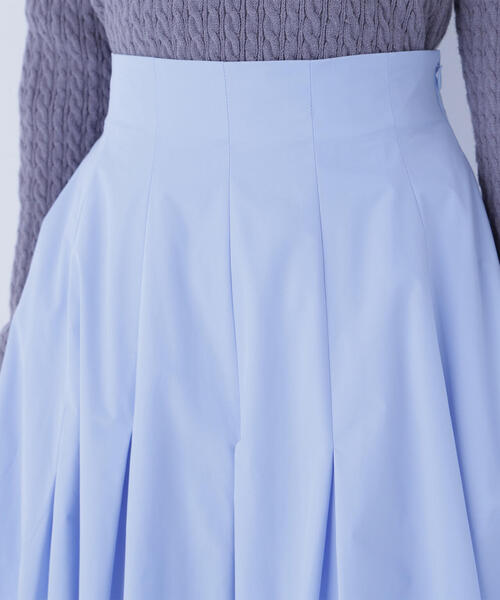 NATURAL BEAUTY BASIC（ナチュラルビューティーベーシック）の「◇タックバルーンスカート（スカート・レディース・ブラック/オフホワイト/ブルー・P/S/MEDIUM/SMALL）」の8枚目の写真