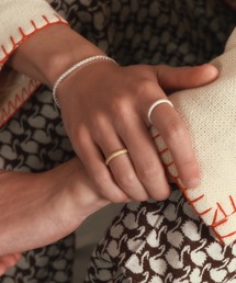 whoseA（フーシー）の「【silver925】Line Wide Ring / ラインワイドリング（リング）」