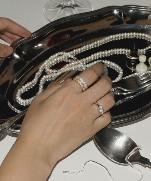 whoseA(フーシー)の「【silver925】Line Wide Ring / ラインワイドリング(リング・レディース・シルバー/ゴールド・12号/10号/16号/14号)」の10枚目の写真