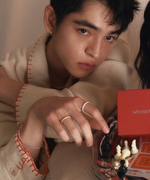whoseA(フーシー)の「【silver925】Line Wide Ring / ラインワイドリング(リング・レディース・シルバー/ゴールド・12号/10号/16号/14号)」の11枚目の写真